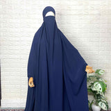 Navy Blue Madina Jilbab