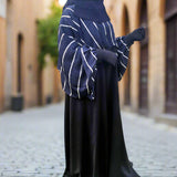 A-Line Abaya With Cape