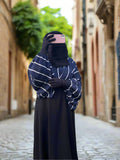 A-Line Abaya With Cape
