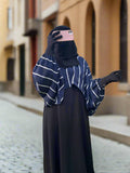 A-Line Abaya With Cape