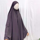 Lavender Awrah Khimar