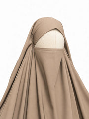 Beige Awrah Khimar