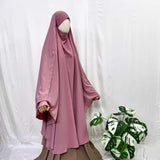 Pastel Pink Awrah Khimar