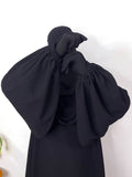 Basic Abaya With Baggy Sleeves