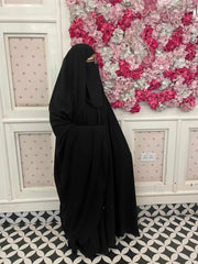 Black Irani Chadar Without Sleeves