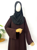 Front Open Basic Abaya