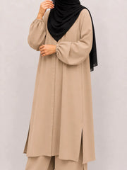 Beige Zara Long Co-Ord Set