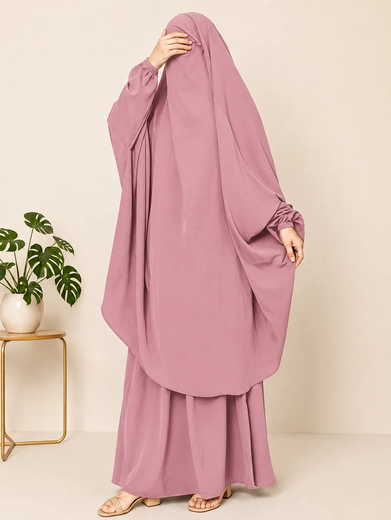 Blush Pink Two Pc Jilbab