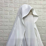 White Flap Round Khimar