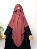 Pecan Flap Diamond Khimar