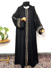 Front open Embroidery Abaya