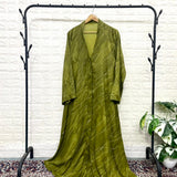 Twill Rayon Front Open Abaya