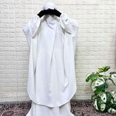White Two Pc Jilbab