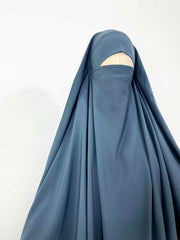 Grey Diamond Khimar