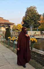 Brown Madina Jilbab