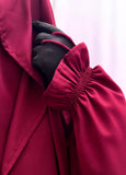 Maroon Saudi Jilbab