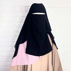 Single Layer Arabian Niqab