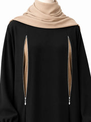 Black Rahma Nursing Abaya