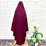 Maroon Awrah Khimar