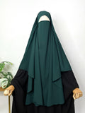 Hunter Green Round Khimar