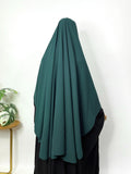 Hunter Green Round Khimar