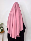 Pastel Pink Round Khimar