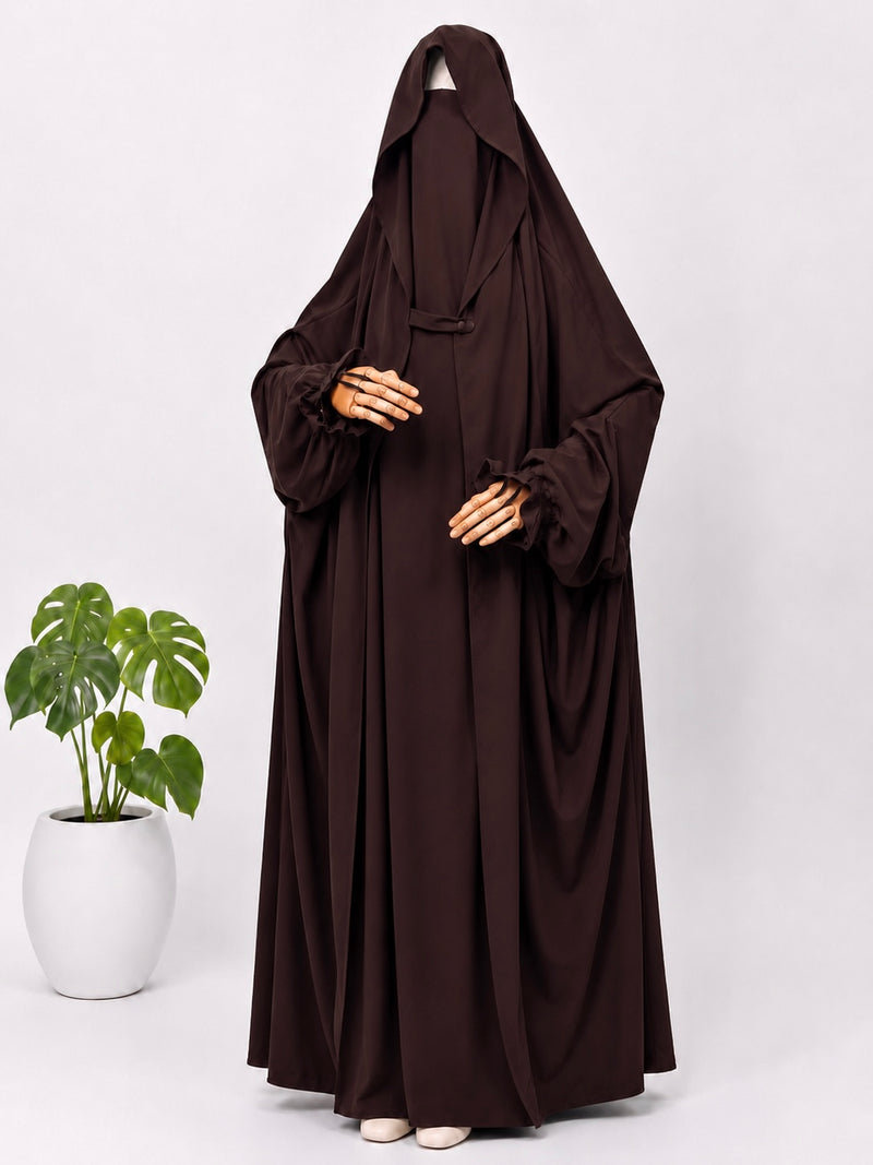 Brown Saudi Jilbab