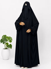 Black Saudi Jilbab