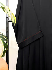 Black Uzma Basic Abaya