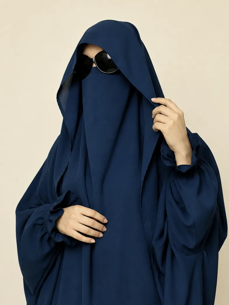 Two Pc Jilbab With Flap