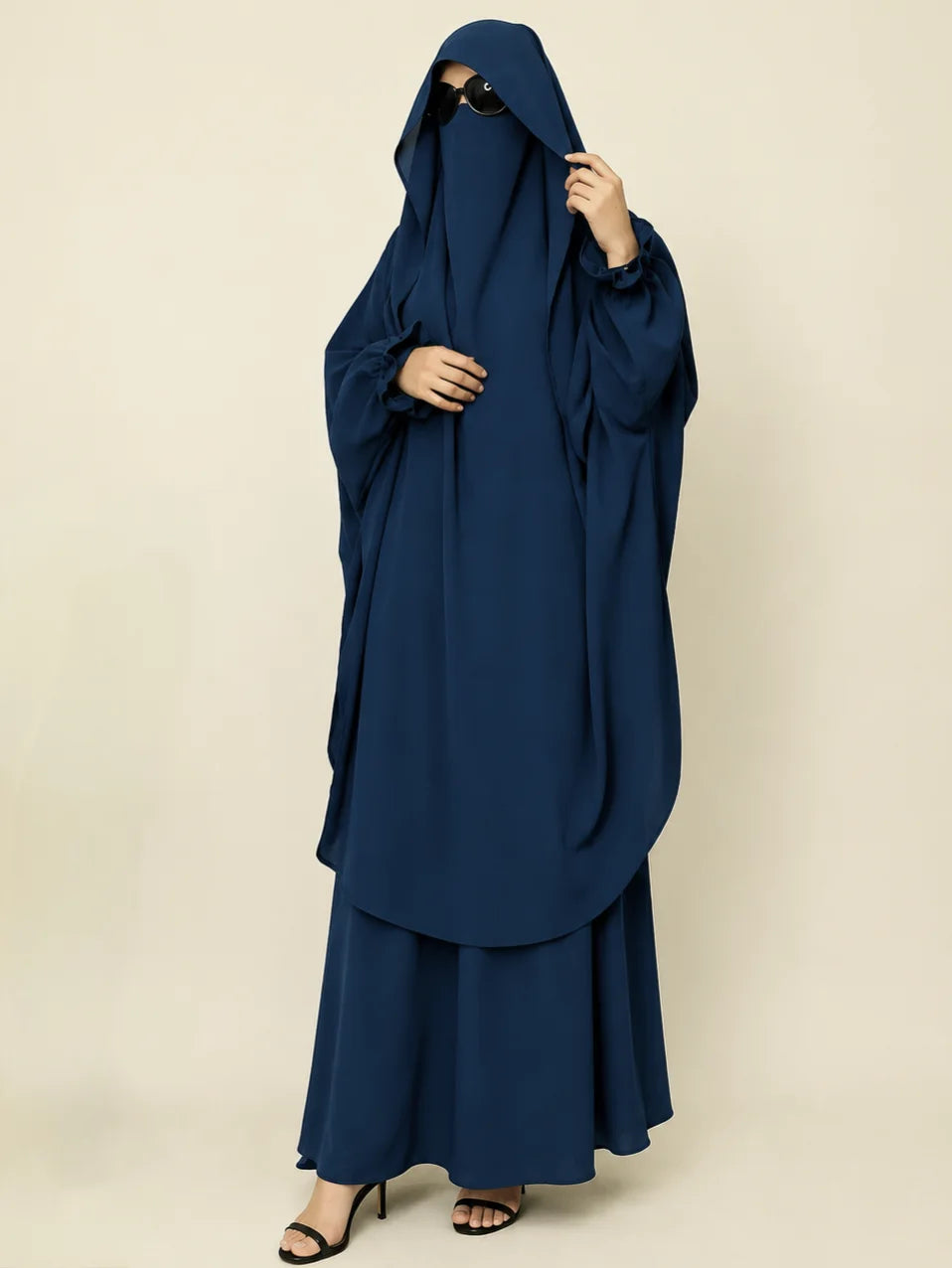 Two Pc Jilbab With Flap