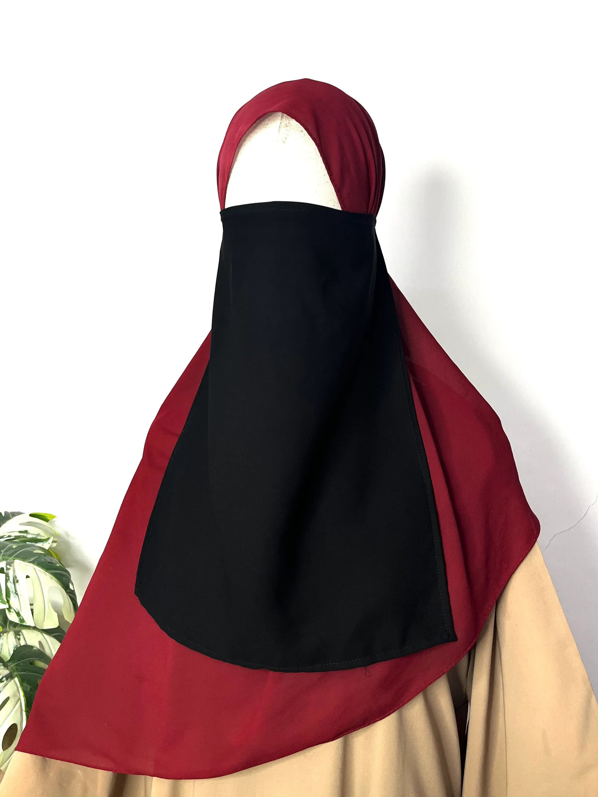 Two in one niqab