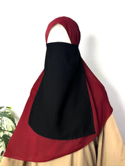 Two in one niqab