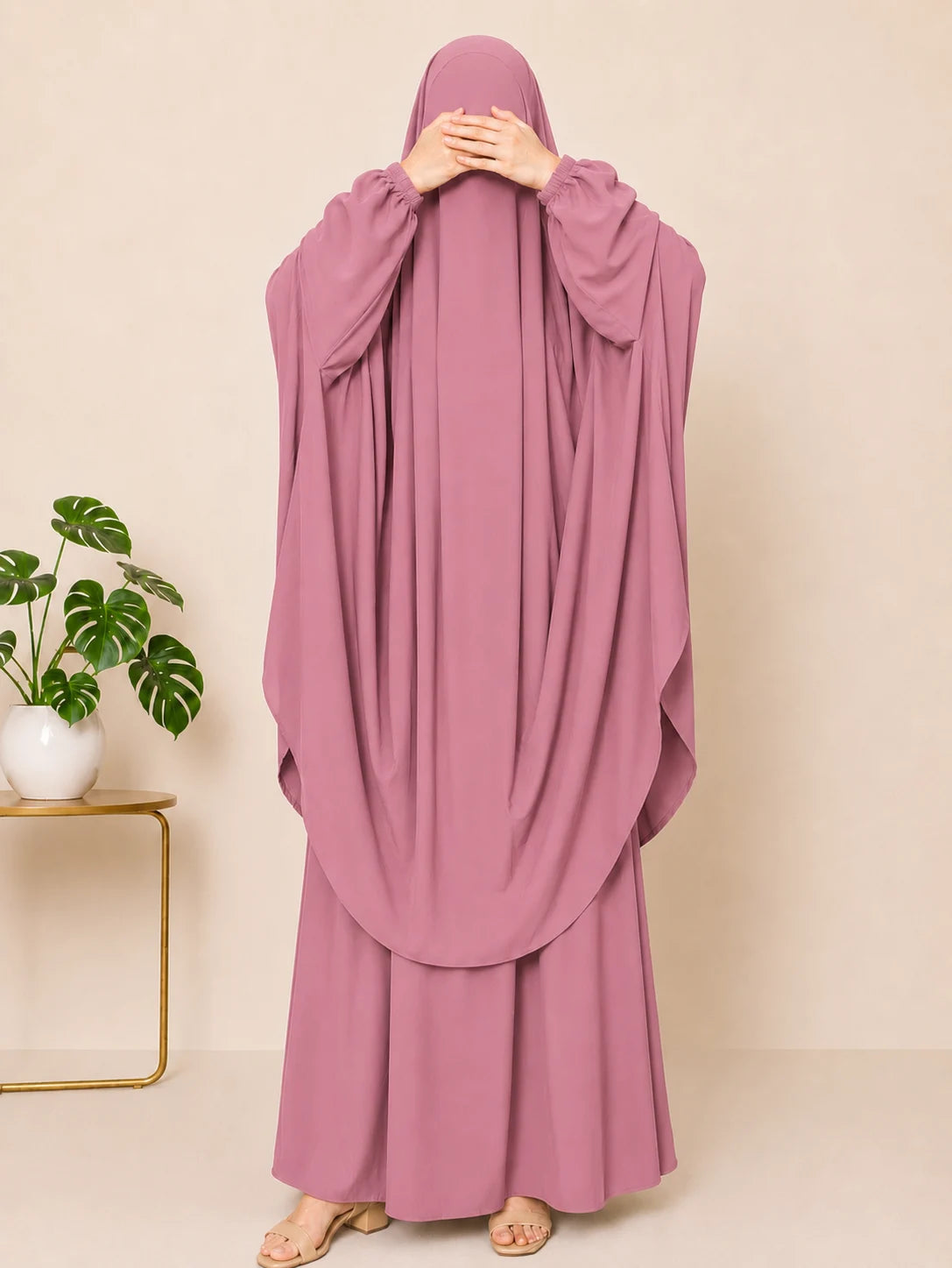 Blush Pink Two Pc Jilbab