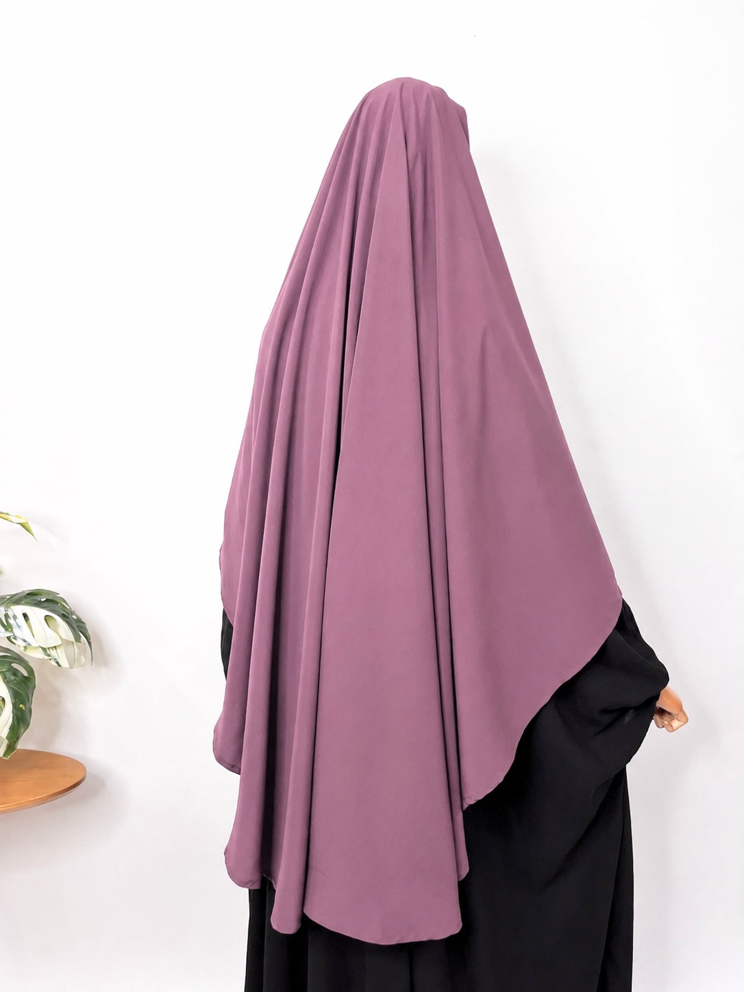 Dusty Mauve Diamond Khimar