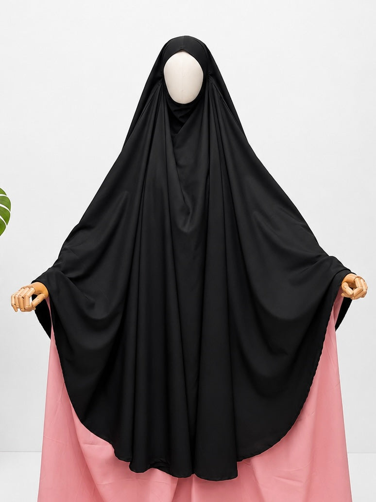 Black Awrah Khimar