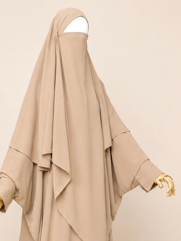 Kaftan Abaya Khimar Set