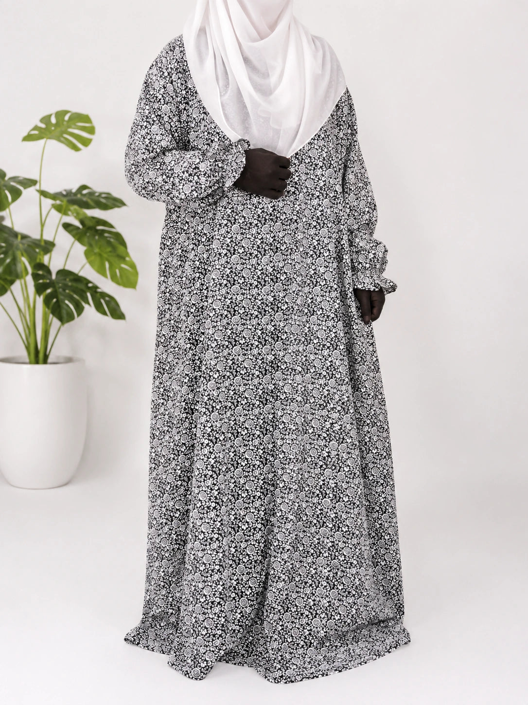Front Open Abaya