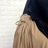 Beige IQRA String Abaya