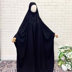 Black Rawdha Jilbab