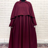 Zeenat Abaya With Cape