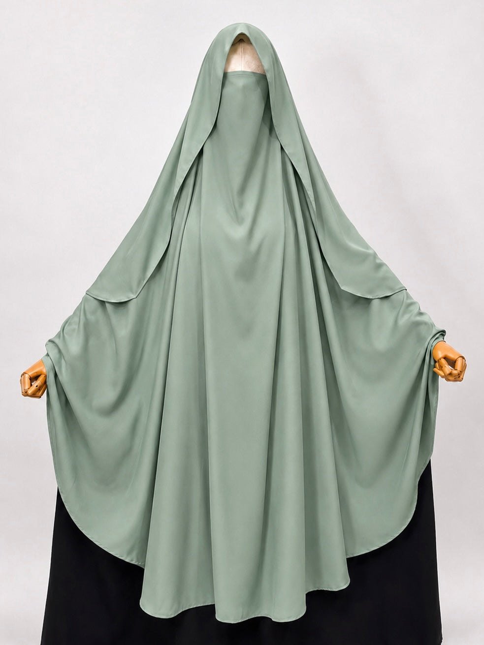 Emerald Awrah Khimar With Flap
