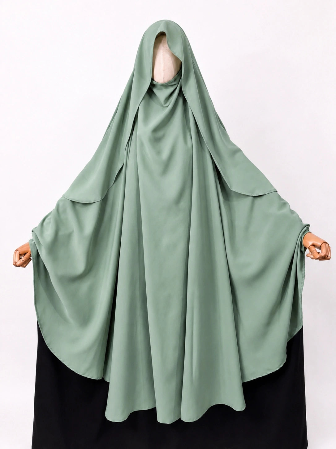 Emerald Awrah Khimar With Flap