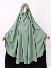 Emerald Awrah Khimar With Flap