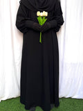 Basic Abaya With Cuff Sleeves