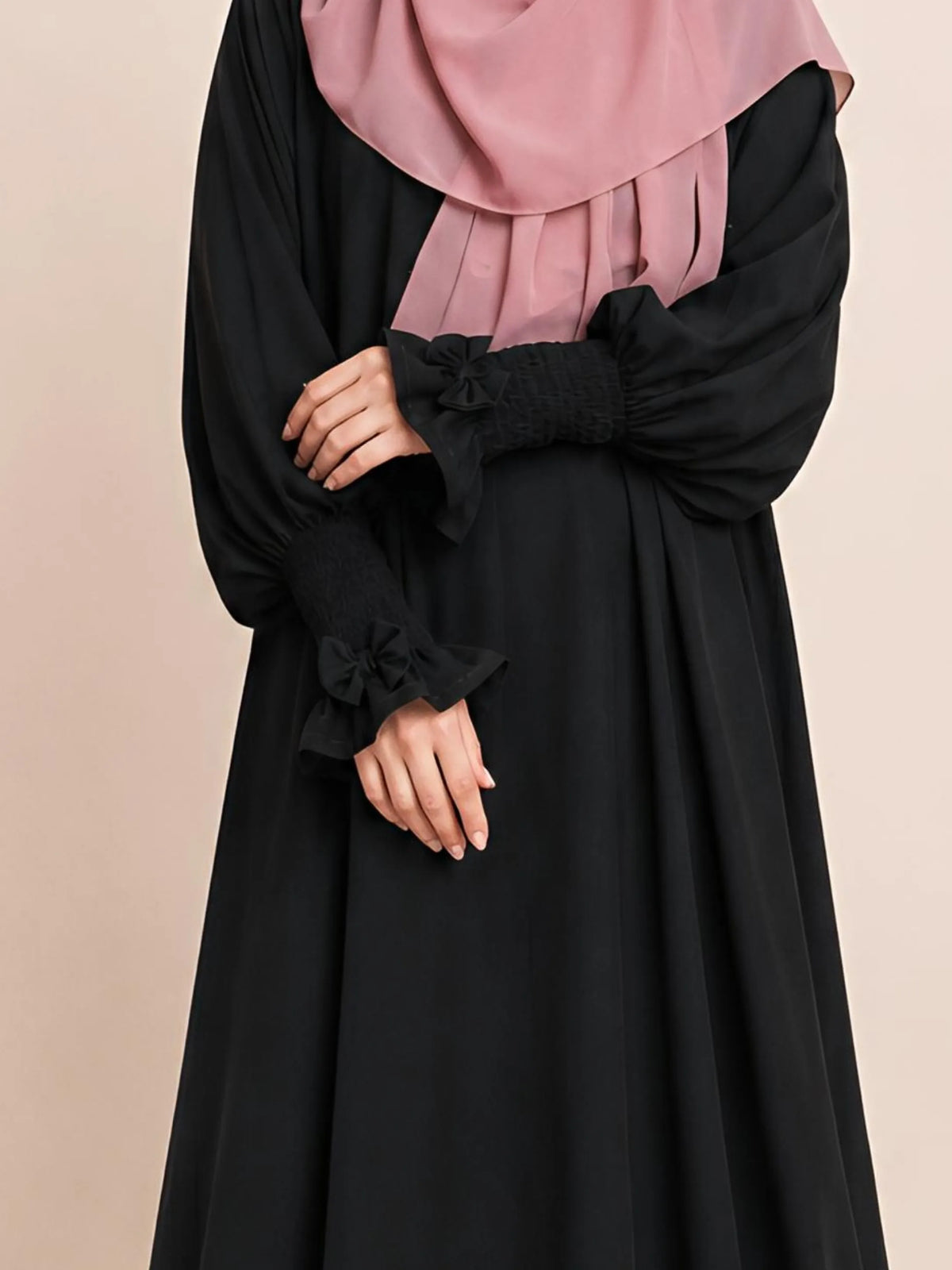 Black Daily Wear Abaya