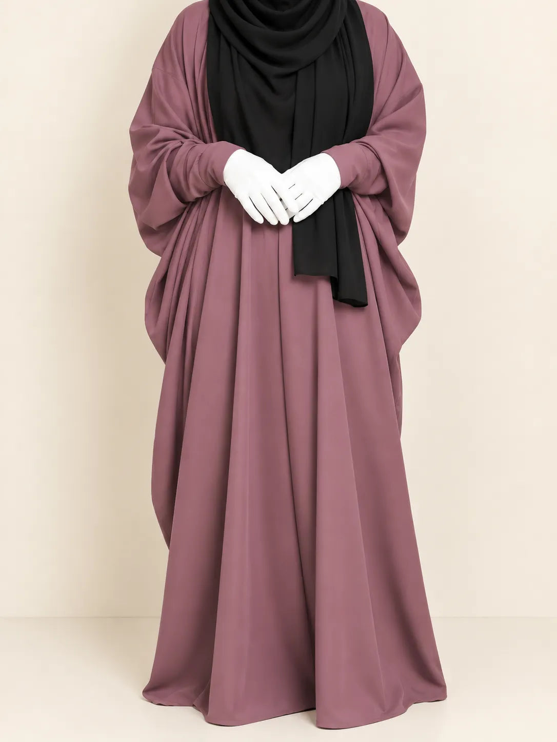 Kaftan Abaya With Zip Sleeves