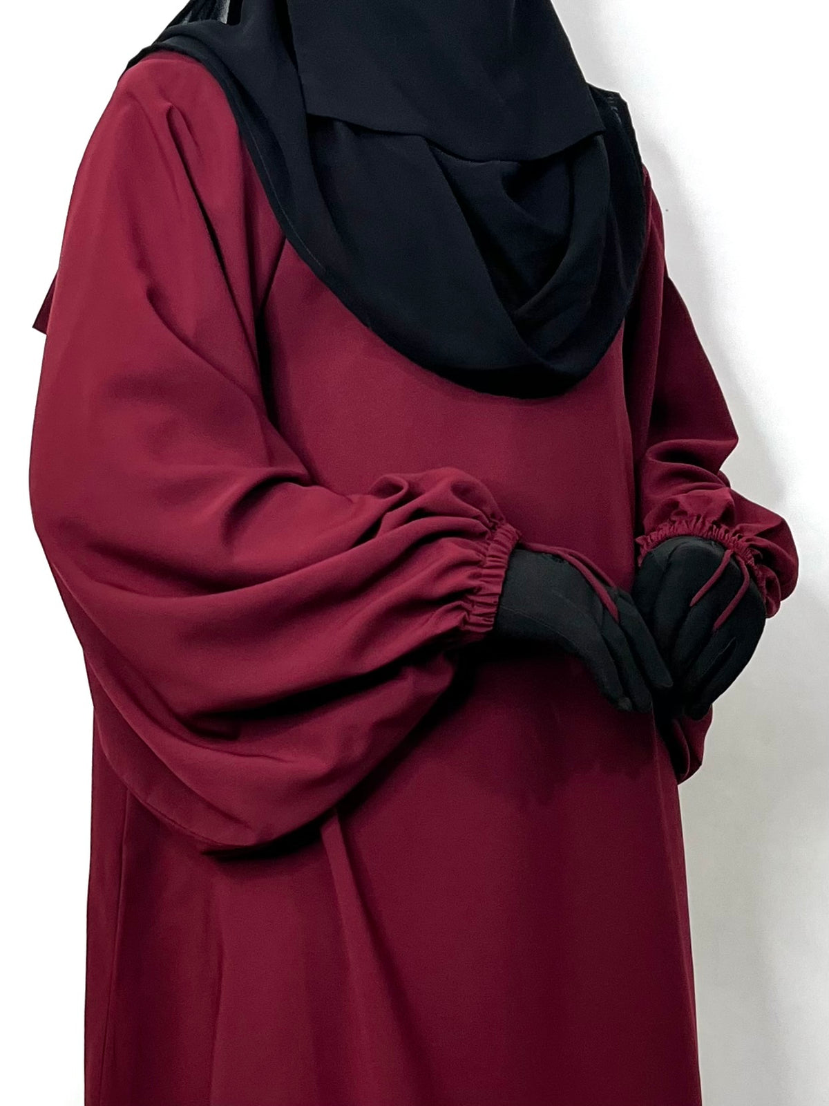 Basic Abaya With Baggy Sleeves