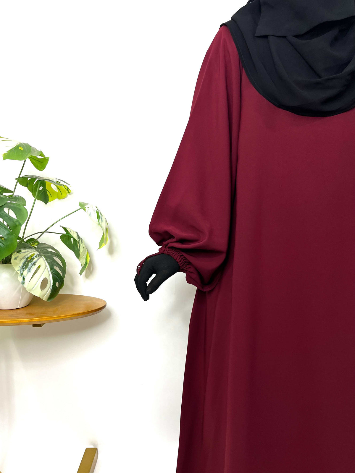 Basic Abaya With Baggy Sleeves