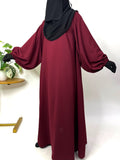 Basic Abaya With Baggy Sleeves